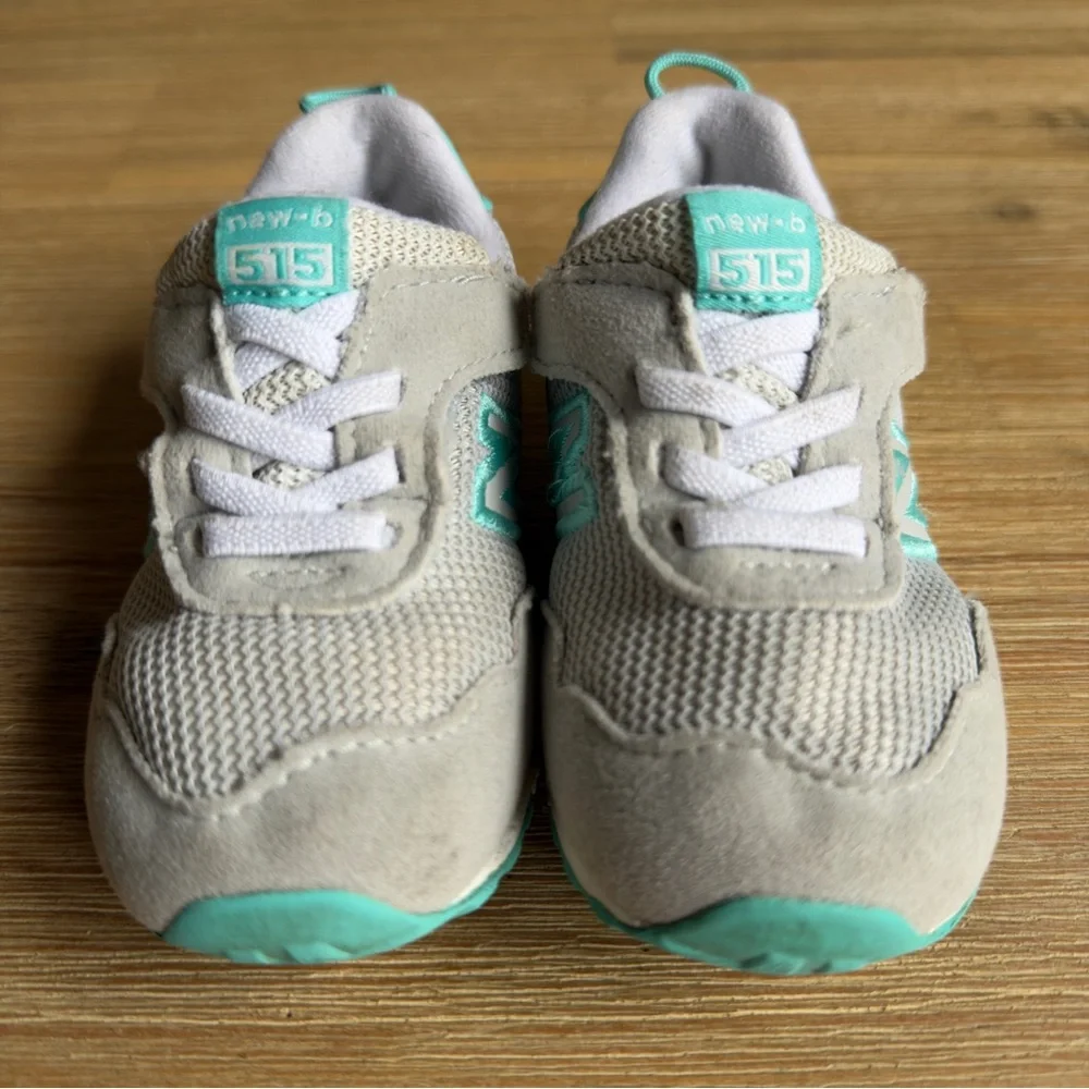 New Balance 515 Toddler Sneakers Size 5 Gray Comfort Walking Shoes Streetwear